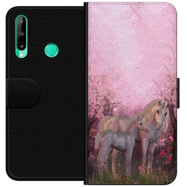 Huawei P40 lite E Lompakkokotelo Unikoori