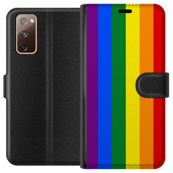 Samsung Galaxy S20 FE Lompakkokotelo Pride Flagga