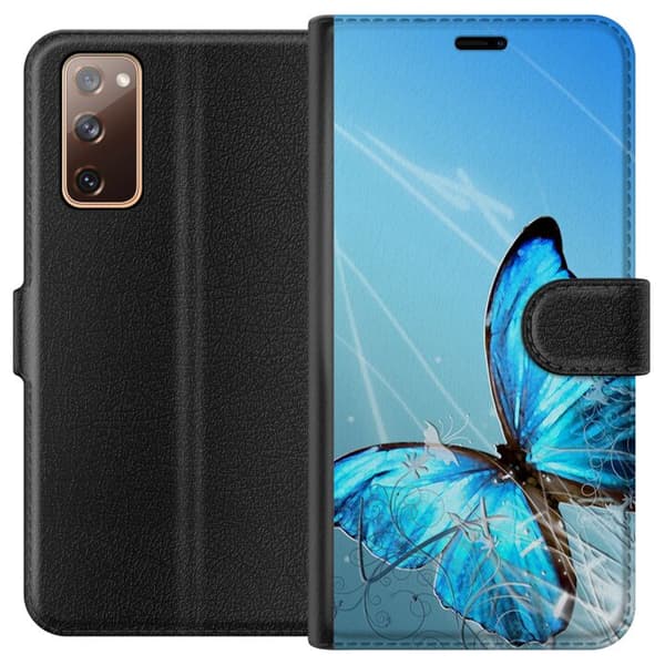 Samsung Galaxy S20 FE Lompakkokotelo Perhonen
