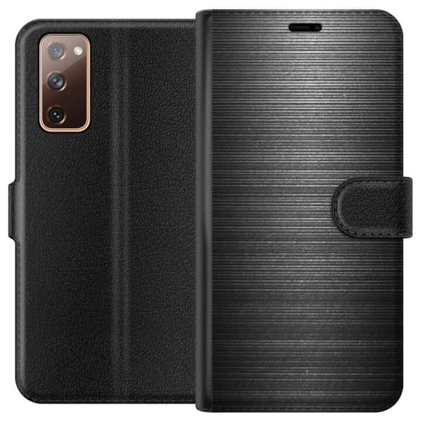 Samsung Galaxy S20 FE Lommeboketui Børstet Metalle