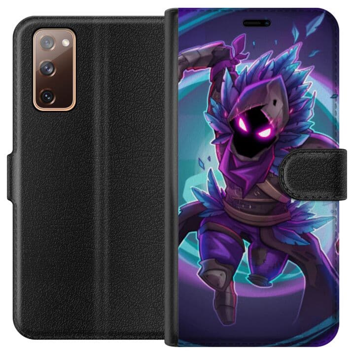 Samsung Galaxy S20 FE Plånboksfodral Fortnite Raven