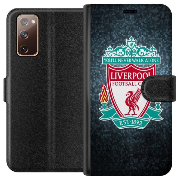 Samsung Galaxy S20 FE Lompakkokotelo Liverpoolin Jalkapalloseura