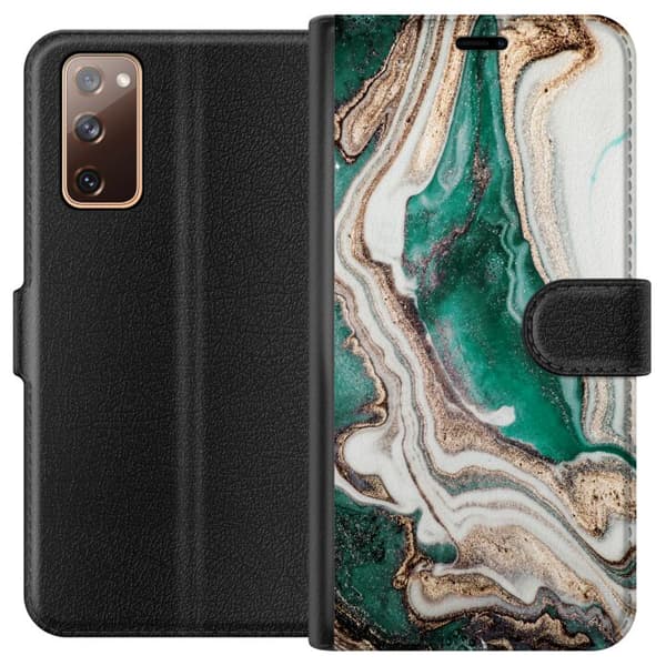 Samsung Galaxy S20 FE Plånboksfodral Grön