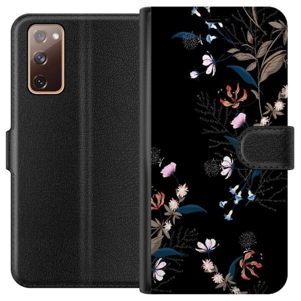Samsung Galaxy S20 FE Lompakkokotelo Kukat