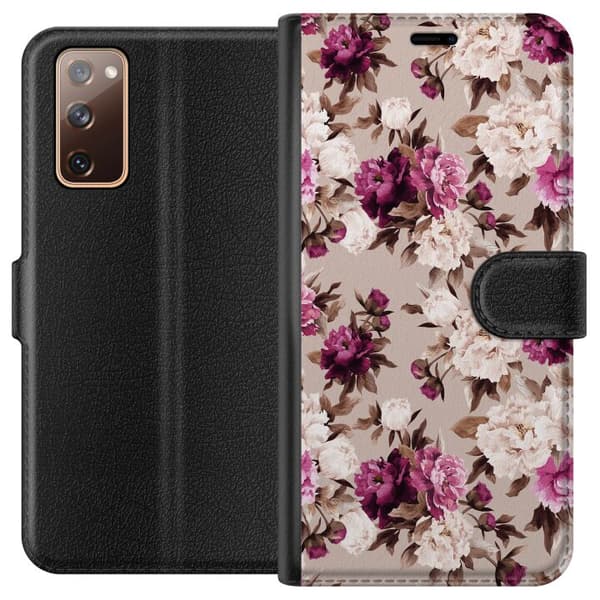 Samsung Galaxy S20 FE Lommeboketui Blomster