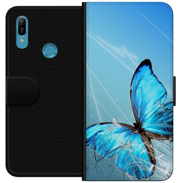 Huawei Y6 (2019) Lompakkokotelo Perhonen