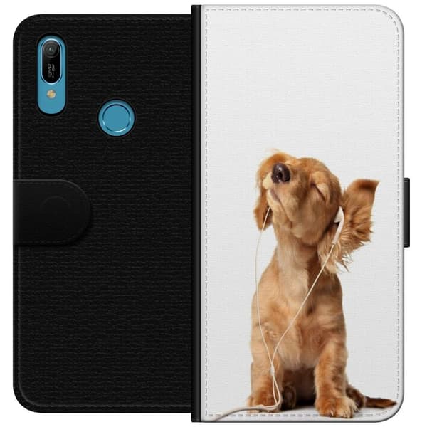 Huawei Y6 (2019) Tegnebogsetui Hund