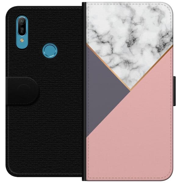 Huawei Y6 (2019) Plånboksfodral Marble Cut