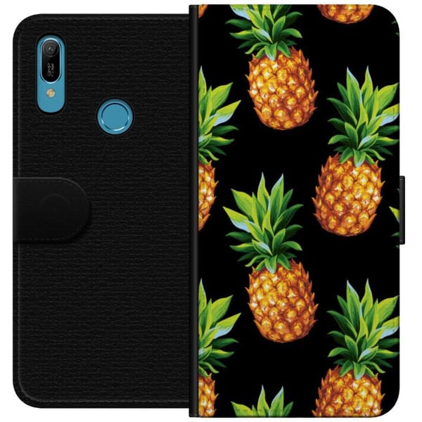 Huawei Y6 (2019) Tegnebogsetui Ananas