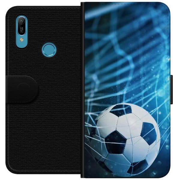 Huawei Y6 (2019) Plånboksfodral Fotboll