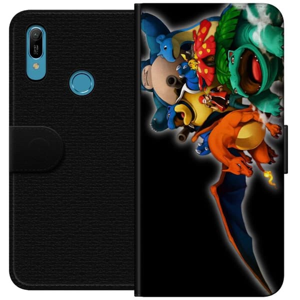 Huawei Y6 (2019) Tegnebogsetui Pokemon