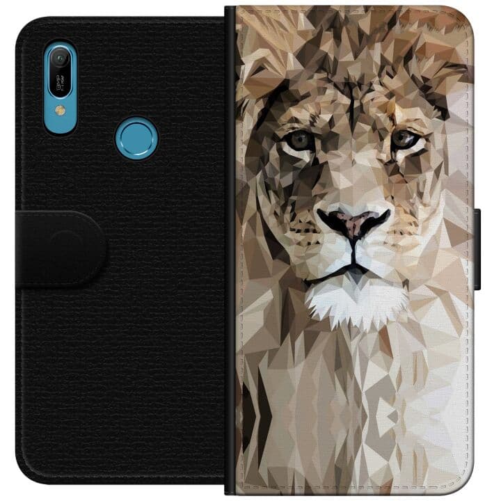 Huawei Y6 (2019) Plånboksfodral Lejon