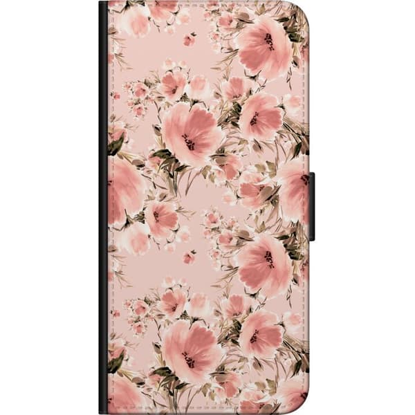 Huawei Y6 (2019) Lompakkokotelo Kukkia