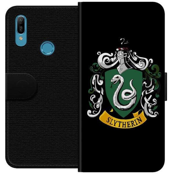 Huawei Y6 (2019) Tegnebogsetui Harry Potter - Slytherin