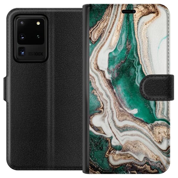 Samsung Galaxy S20 Ultra Lommeboketui Grønn