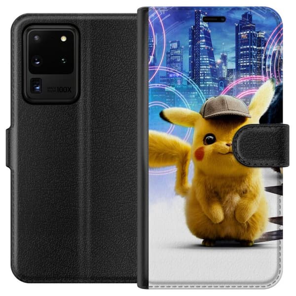 Samsung Galaxy S20 Ultra Tegnebogsetui Detektiv Pikachu
