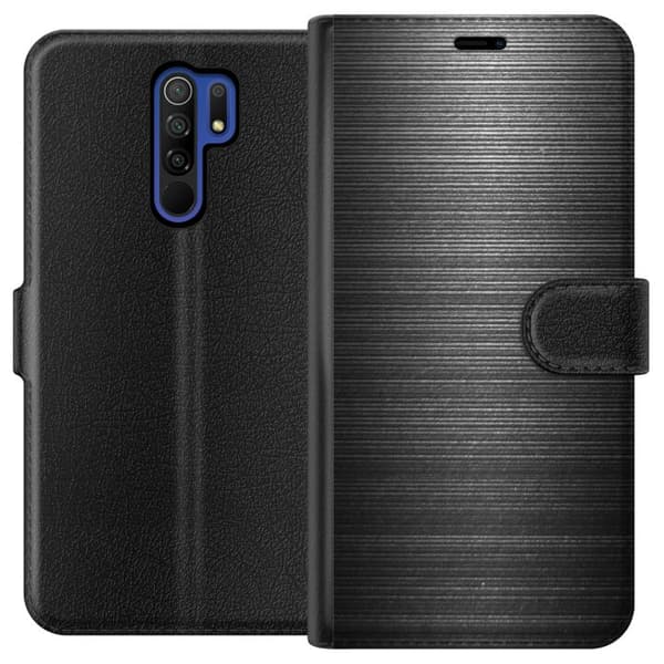 Xiaomi Redmi 9 Tegnebogsetui Metallic