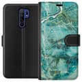 Miniatyrbillede 1 af 3: Xiaomi Redmi 9 Tegnebogsetui Lys Smaragd