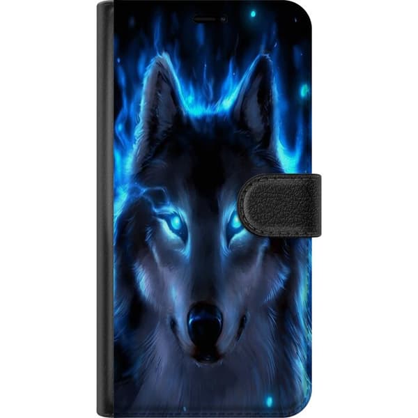 Xiaomi Redmi 9 Lompakkokotelo susi
