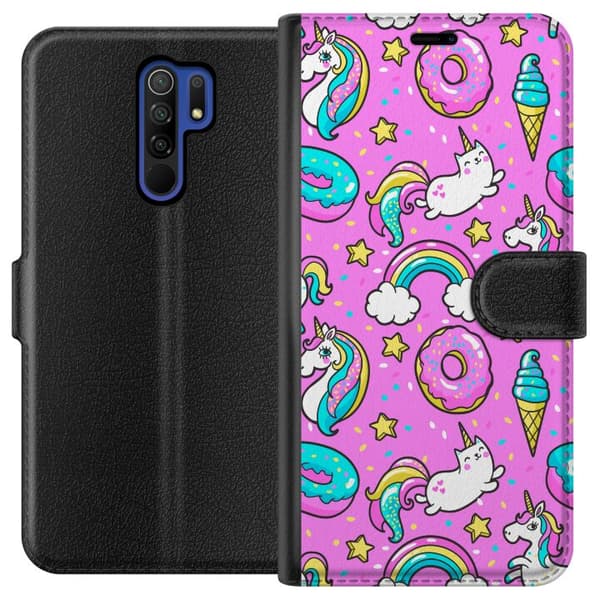 Xiaomi Redmi 9 Lommeboketui Unicorn