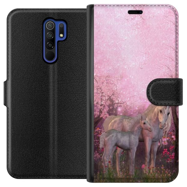 Xiaomi Redmi 9 Lommeboketui Unicorn