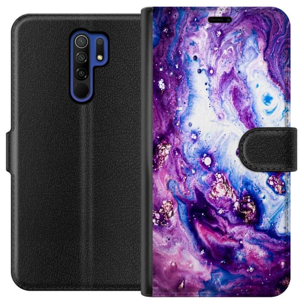 Xiaomi Redmi 9 Lompakkokotelo Lila