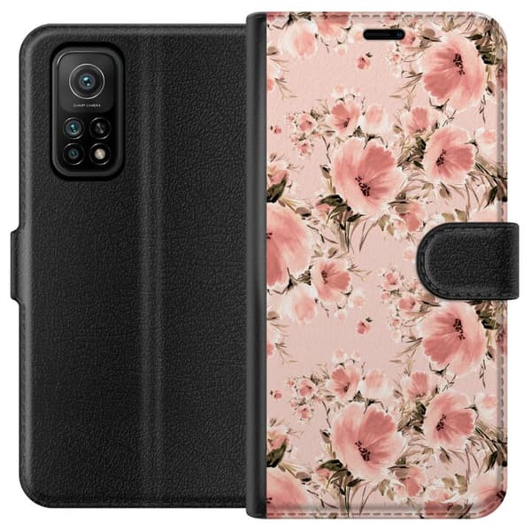 Xiaomi Mi 10T Pro 5G Plånboksfodral Blommor