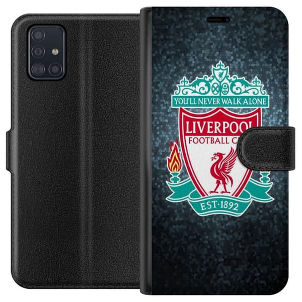 Samsung Galaxy A51 Lommeboketui Liverpool Fotballklubb