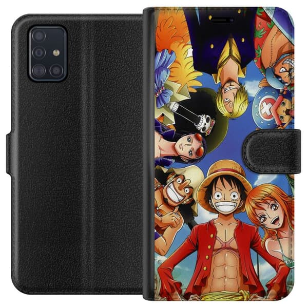 Samsung Galaxy A51 Lompakkokotelo Anime