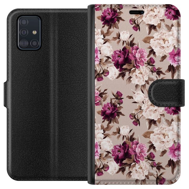 Samsung Galaxy A51 Plånboksfodral Blommor