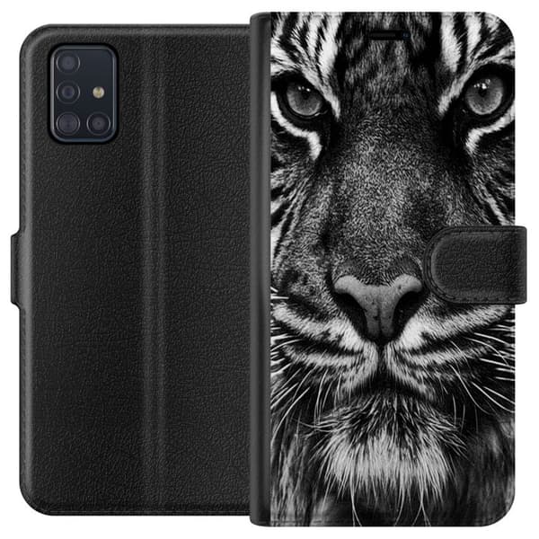 Samsung Galaxy A51 Lommeboketui Tiger