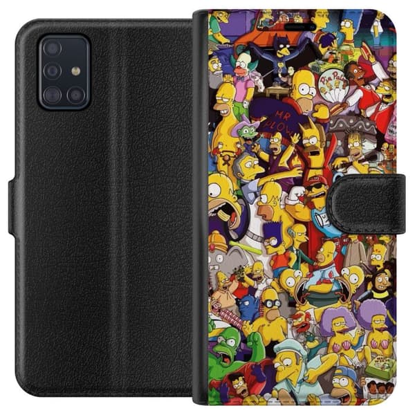 Samsung Galaxy A51 Lommeboketui Simpsons