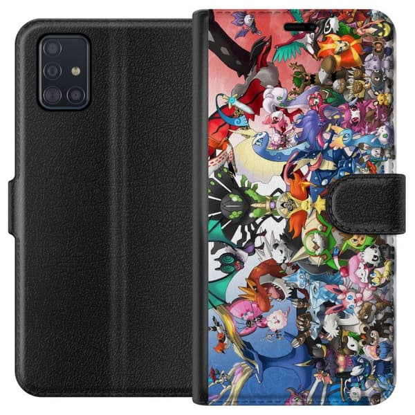 Samsung Galaxy A51 Lommeboketui Pokemon