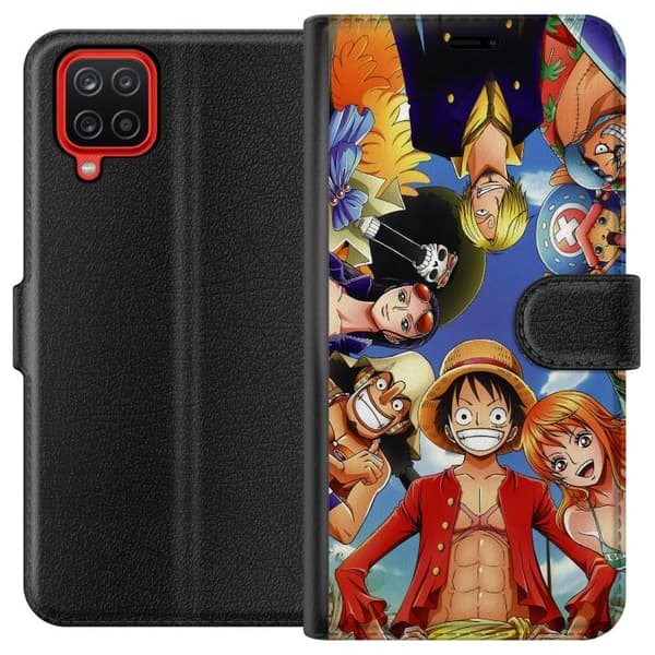 Samsung Galaxy A12 Tegnebogsetui Anime
