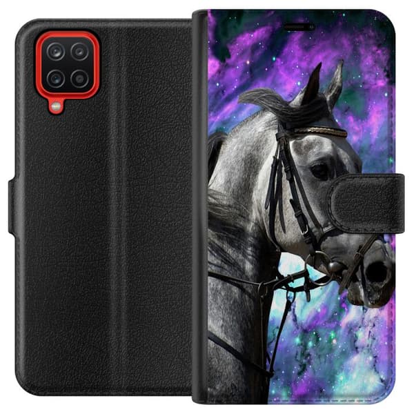 Samsung Galaxy A12 Tegnebogsetui Hest