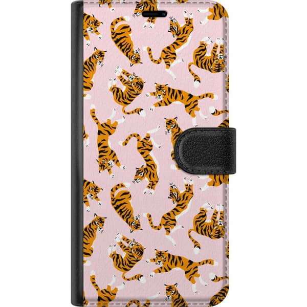 Samsung Galaxy A12 Lommeboketui tiger
