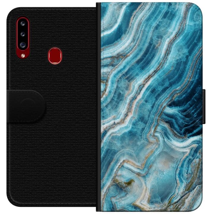 Samsung Galaxy A20s Plånboksfodral Diamantis