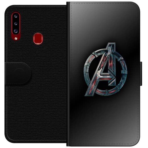 Samsung Galaxy A20s Tegnebogsetui Avengers