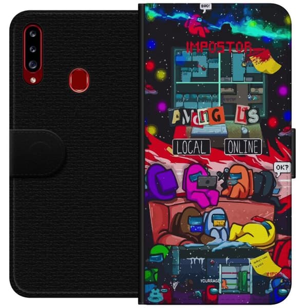 Samsung Galaxy A20s Tegnebogsetui Among Us