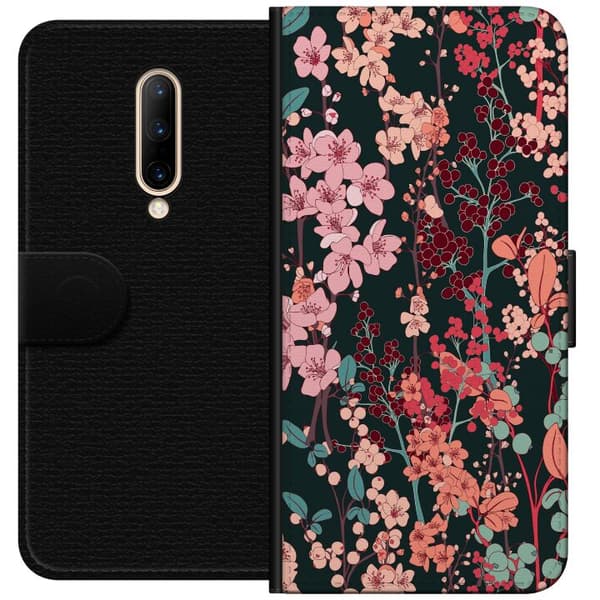 OnePlus 7 Pro Tegnebogsetui Urteagtig Retro