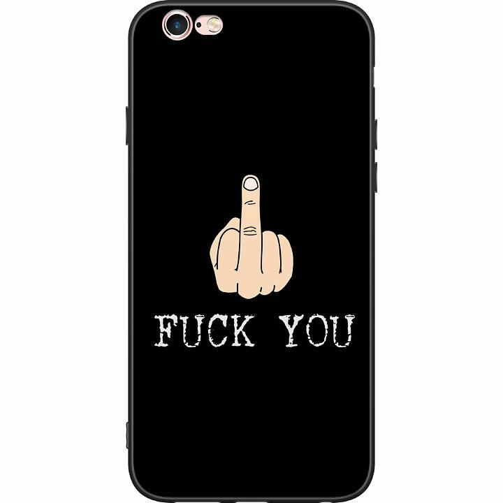 Apple iPhone 6 Svart Skal Fuck You