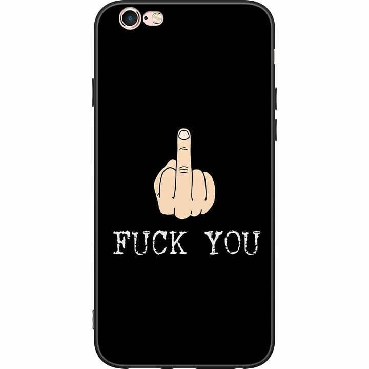 Apple iPhone 6 Svart Skal Fuck You