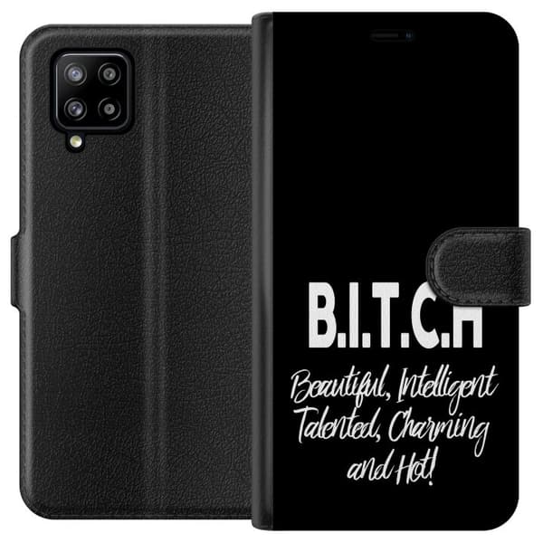 Samsung Galaxy A42 5G Plånboksfodral Text
