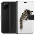 Miniatyrbillede 1 af 3: Samsung Galaxy A42 5G Tegnebogsetui Kat