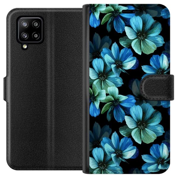 Samsung Galaxy A42 5G Tegnebogsetui Blomster
