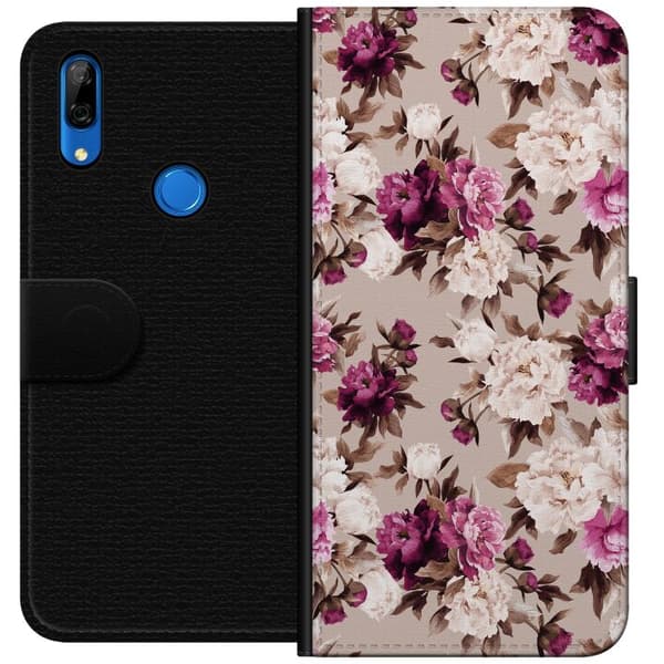 Huawei P Smart Z Tegnebogsetui Blomster