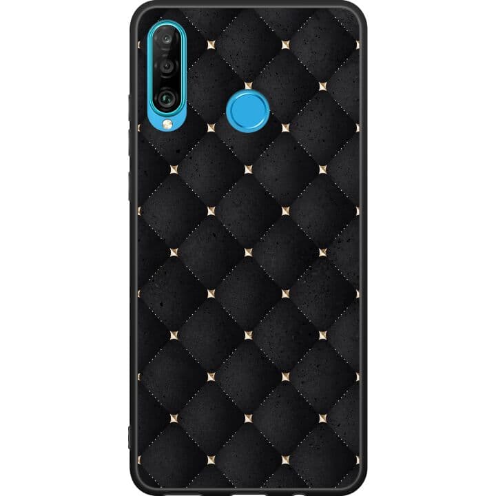 Huawei P30 lite Svart Skal Luxe