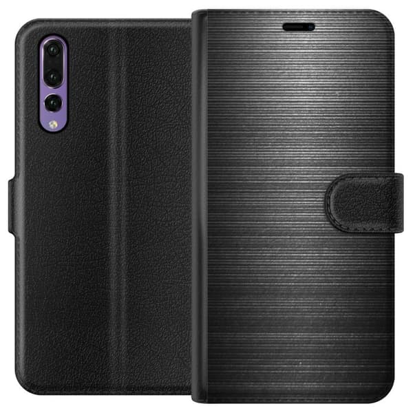 Huawei P20 Pro Tegnebogsetui Metallic
