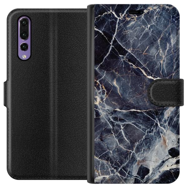 Huawei P20 Pro Tegnebogsetui Marmoreret