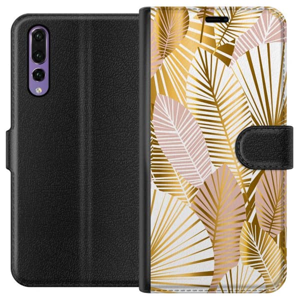 Huawei P20 Pro Tegnebogsetui Guld
